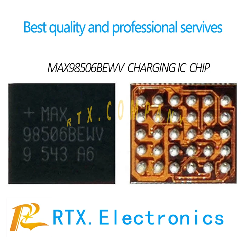 

10pcs/lot Brand new MAX98506BEWV power IC for SAMSUNG S7 G930 S7edge G935A G935 S8 30PIN charging IC power supply chip MAX98506