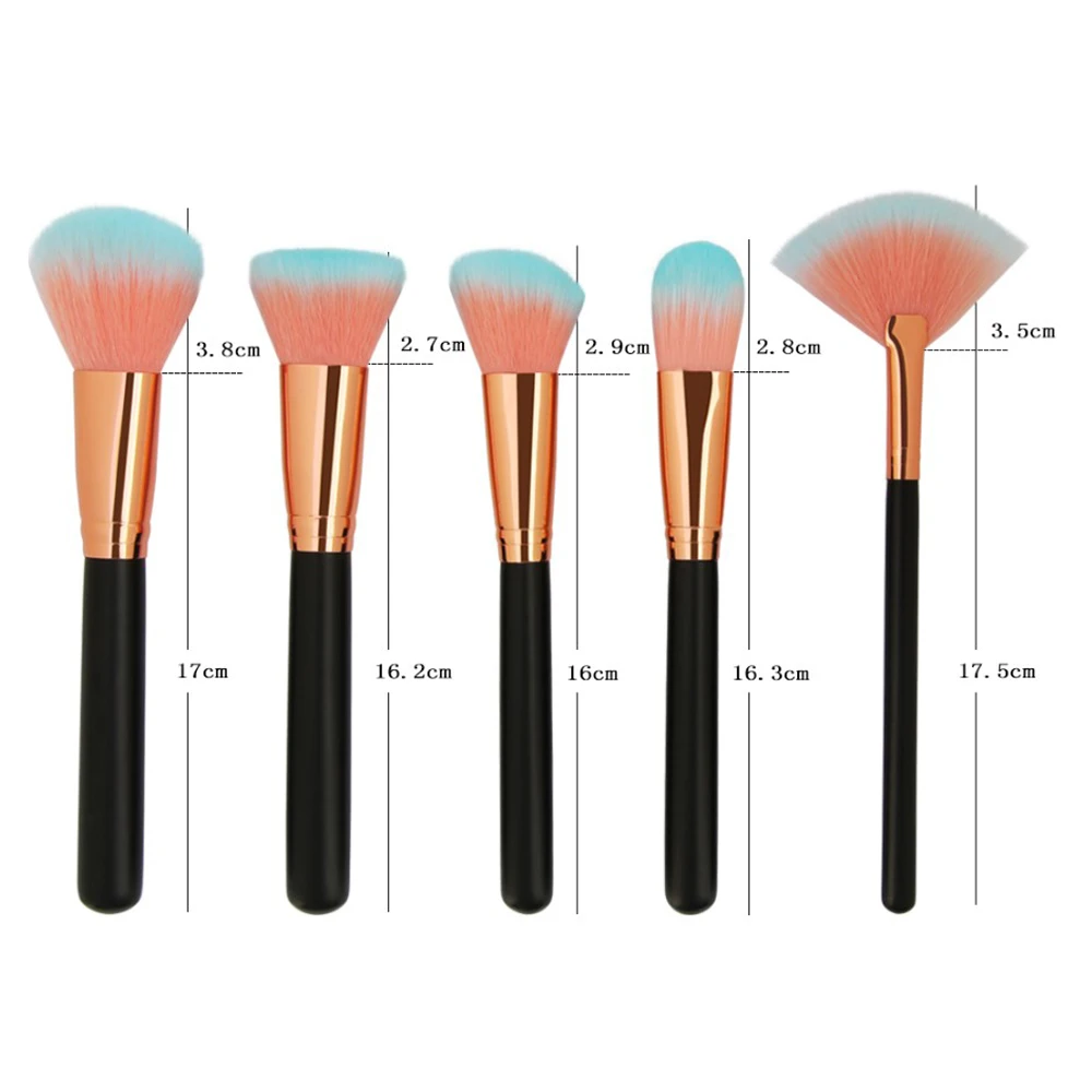 Superior Quality 12pcs Makeup Brush Set Profession Face Powder Foundation Eye Shader Make Up Cosmetics Beauty Tools With PU Bag (8)