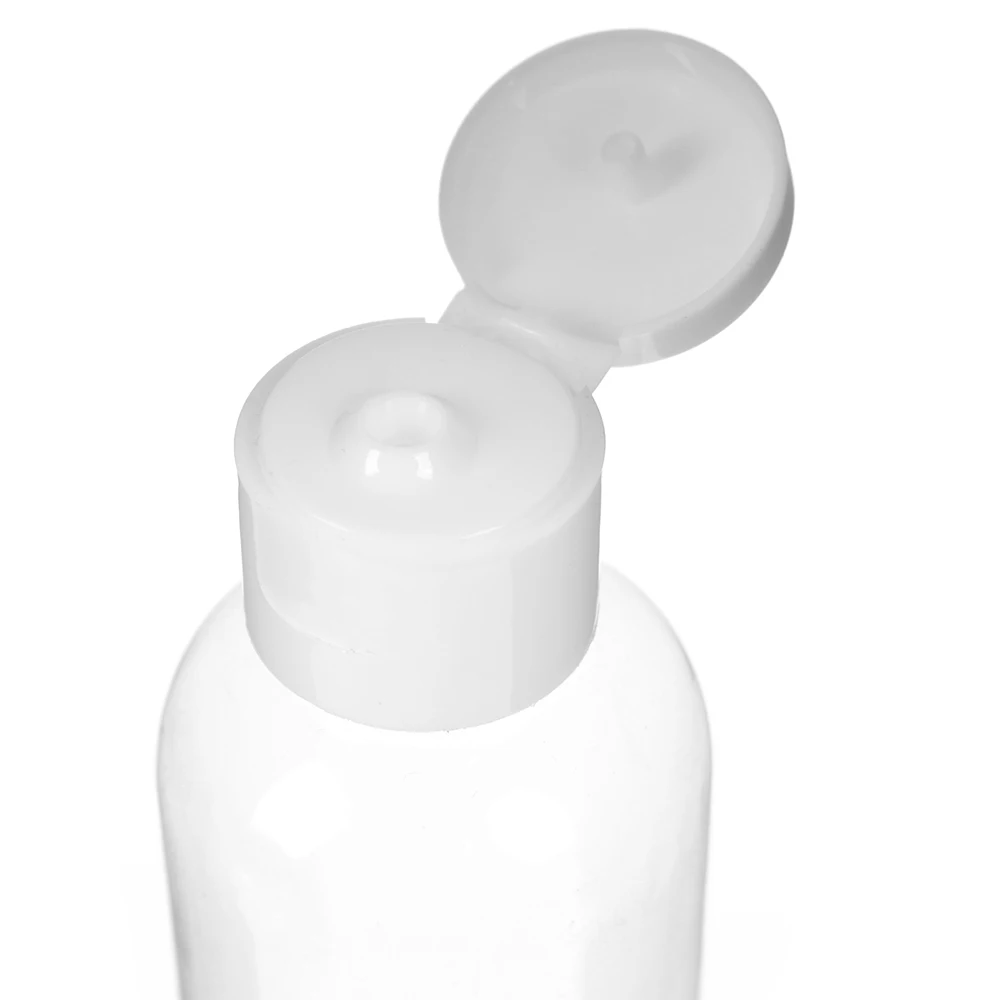 1 PC 100ml Clear Empty Bottle Travel Lotion Liquid Shampoo Makeup Container Refillable Bottle 4