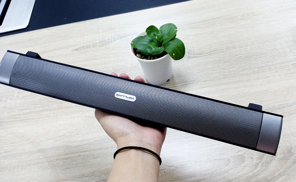 Real Pics of Big Power USB Mini Bluetooth Soundbar Sound Soundbar LP-08 Sound Bar HIFI Soundbar Speaker For Computer TV Phones (19)