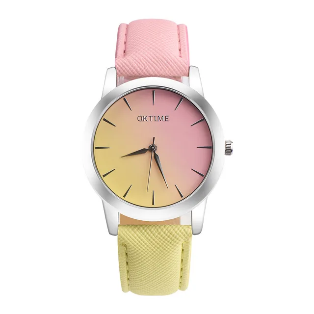 2018 Women Fashion Luxury Watch Ladies Retro Rainbow Design Leather Band Analog 2018 Women Fashion Luxury Watch Ladies Retro Rainbow Design Leather Band Analog