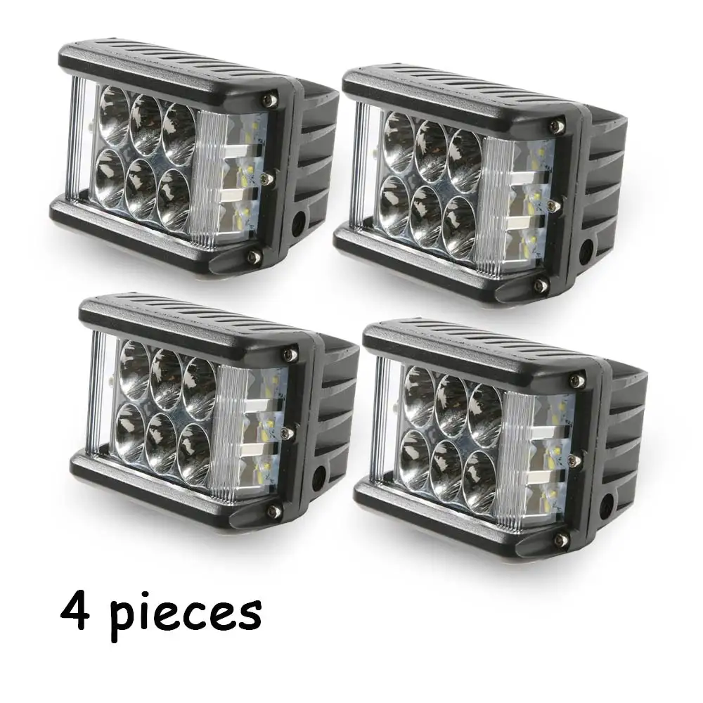 7D 4&quot 36W Led Work Light Dually Side Shooter Flashing Cubes LED Bar Offroad for Pickup Camper Truck 4WD 4x4 ATV 12V 24V | Автомобили и