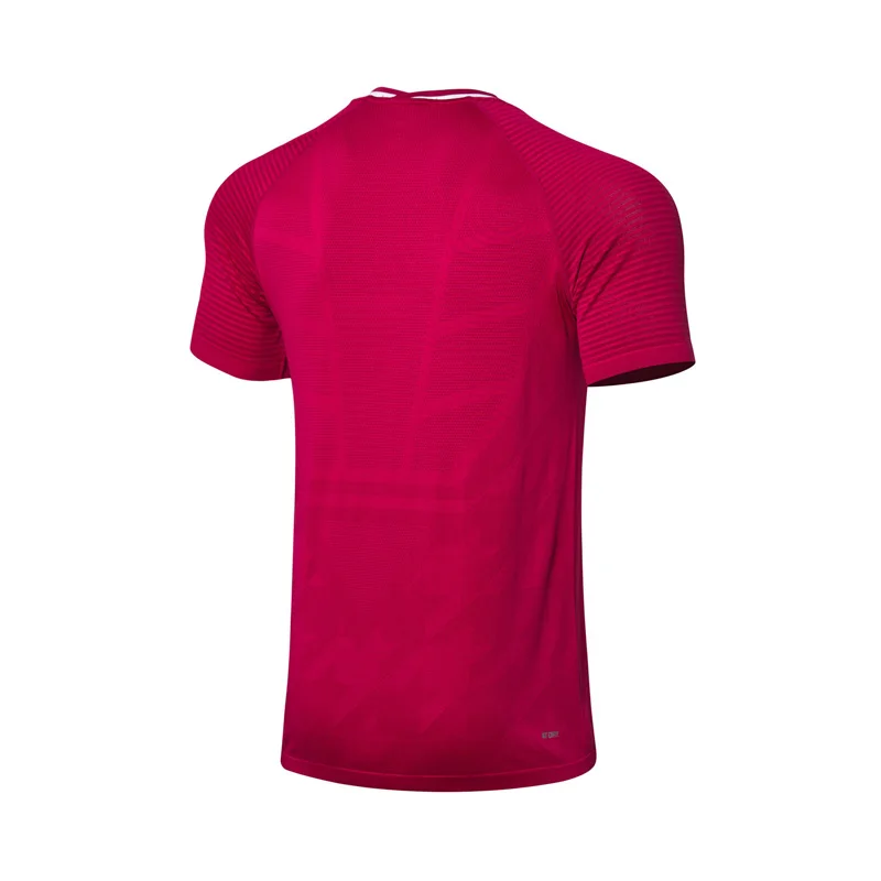 Li-Ning, мужские футболки для соревнований по бадминтону, полиэстер, нейлон, для фанатов сборной, версия, подкладка, спортивные футболки AAYP025 CAMJ19