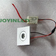 1 Вт 3 Вт Мощный Светодиодный точечный светильник для гостиной, спальни, светодиодные лампы, белый квадратный встраиваемый потолочный светодиодный светильник