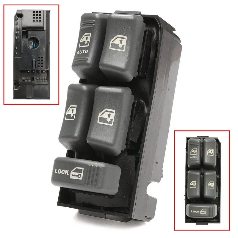 

New automatic window control switch left front suitable for Chevrolet 1995-2005 OEM #19244658