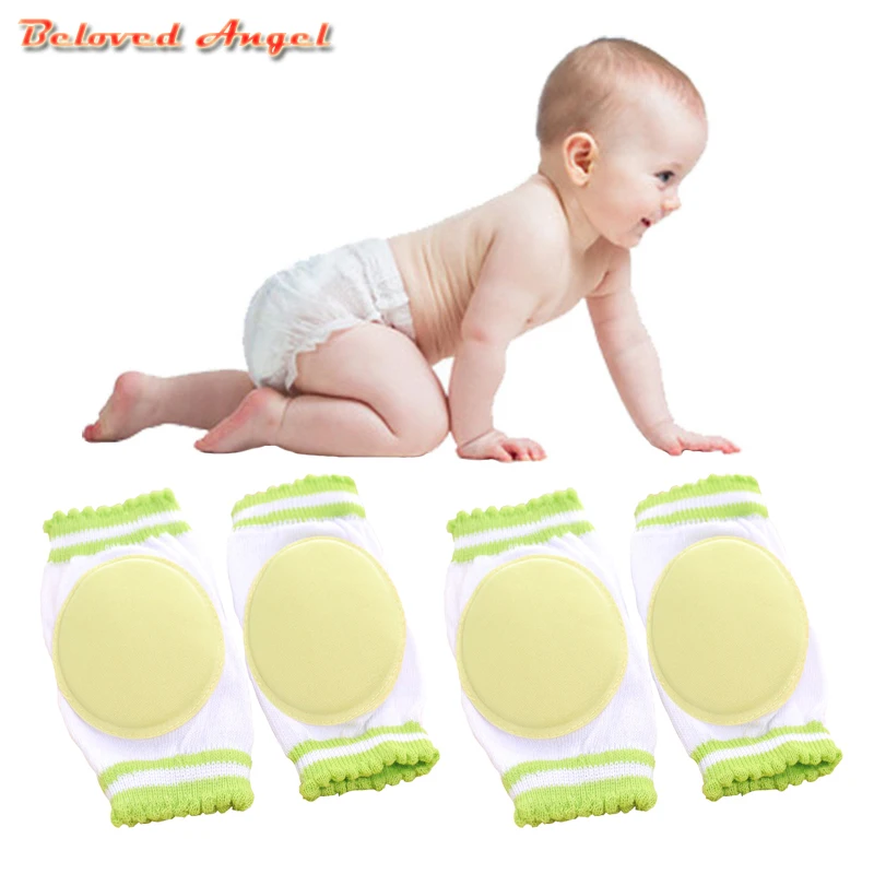 

1Pair Baby knee Pads Crawling Kneecap Leg Warmers Safety Crawling Elbow Cushion Toddlers Knee protectors Child Harnesses Leashes