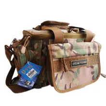 DREAM FISHING 28*17*20 см многофункциональная сумка для рыбалки Водонепроницаемая уличная сумка на плечо чехол катушка приманка сумка для хранения рыболовные снасти