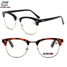 = Clara Vida Классические Ретро Винтажные заклепки Стиль очки для чтения ручной работы+ 1+ 1,5+ 2+ 2,5+ 3+ 3,5+ 4 можно на заказ линзы