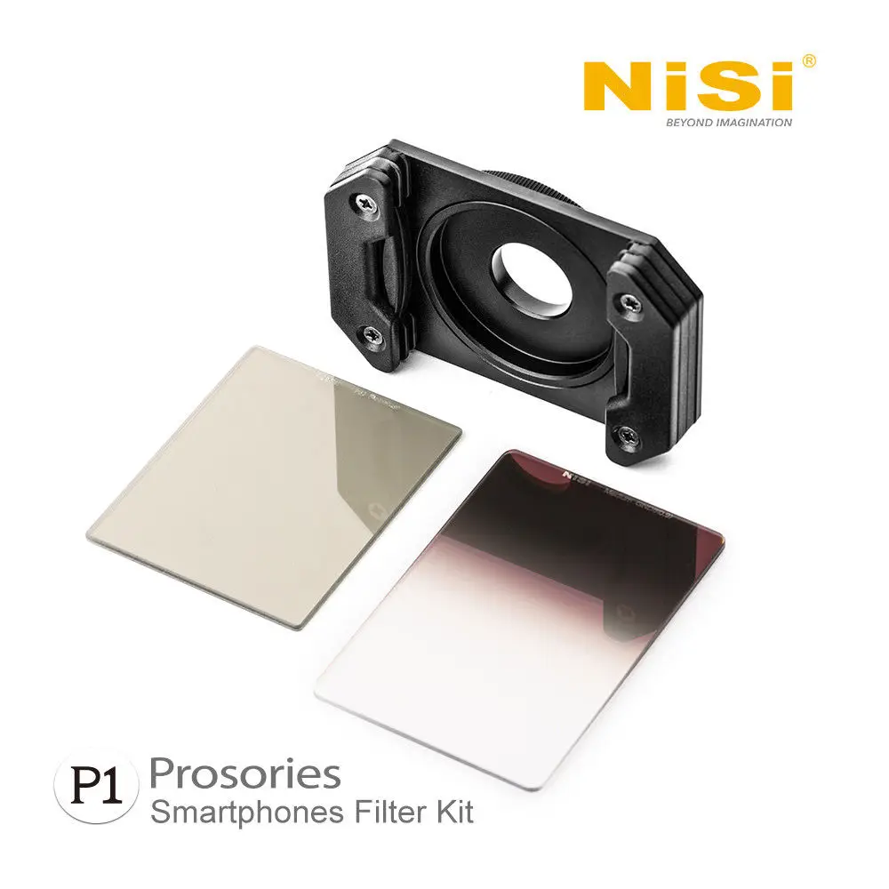 

NISI P1 Photography Filters kit with CPL CND8 0.9 and Holder for iPhone 6 7 8 X Samsung and universal Smart phone