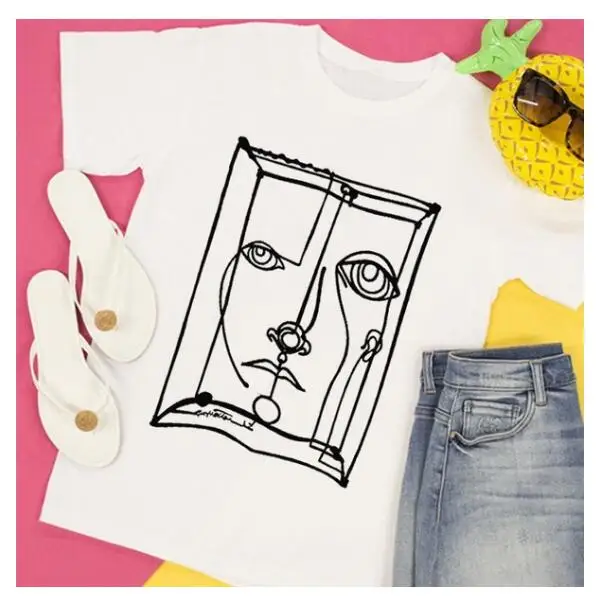 الجمجمة الوجه الجرافيك عارضة القطن المحملة قصيرة الأكمام الأساسية المطبوعة محب رسم تي شيرت على طراز هاراجوكو فتاة هدية العصرية T قميص قمم الجمجمة الوجه الجرافيك عارضة القطن المحملة قصيرة الأكمام الأساسية المطبوعة محب رسم تي شيرت على طراز هاراجوكو فتاة هدية العصرية T قميص قمم
