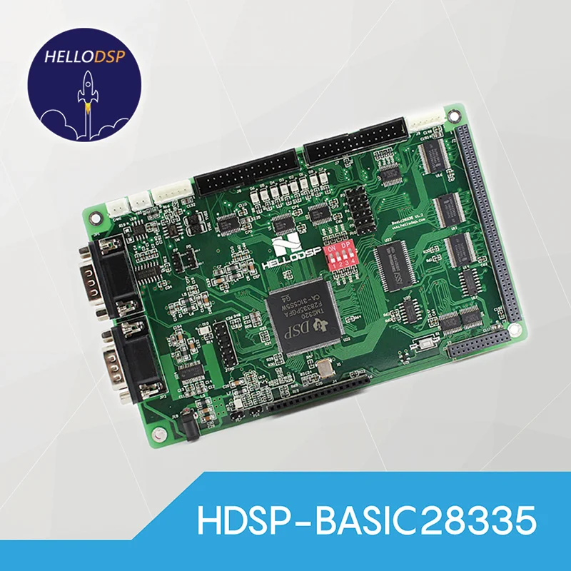 Новая 28335 проекционная плата HDSP BASIC28335 Powerful TMS320F28335|Детали и аксессуары для