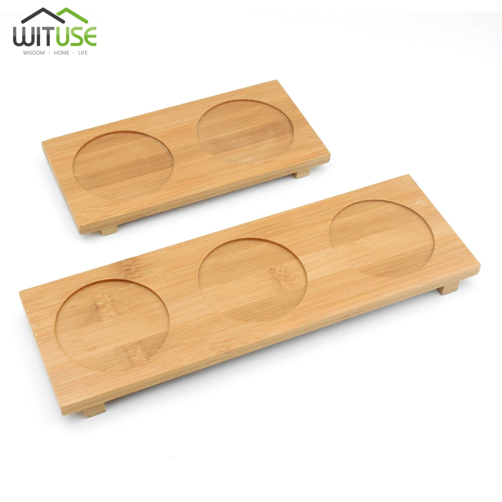 

Geometry Pepper Mill Bamboo Tray Succulent Planter Vase Flower Cup Jar Tea Pot Bamboo Stand Kitchen Tool