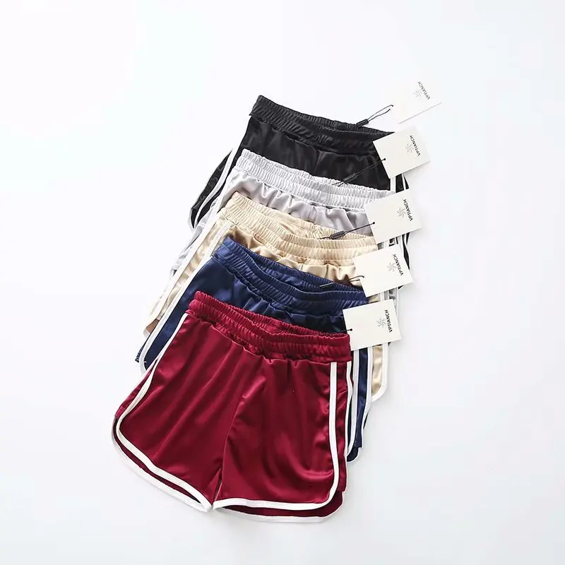 

Sexy Women Black Leather Hot Pants High Waist Punk Rock Slim Manufacturer Direct Women 2018 Summer Casual Elastic