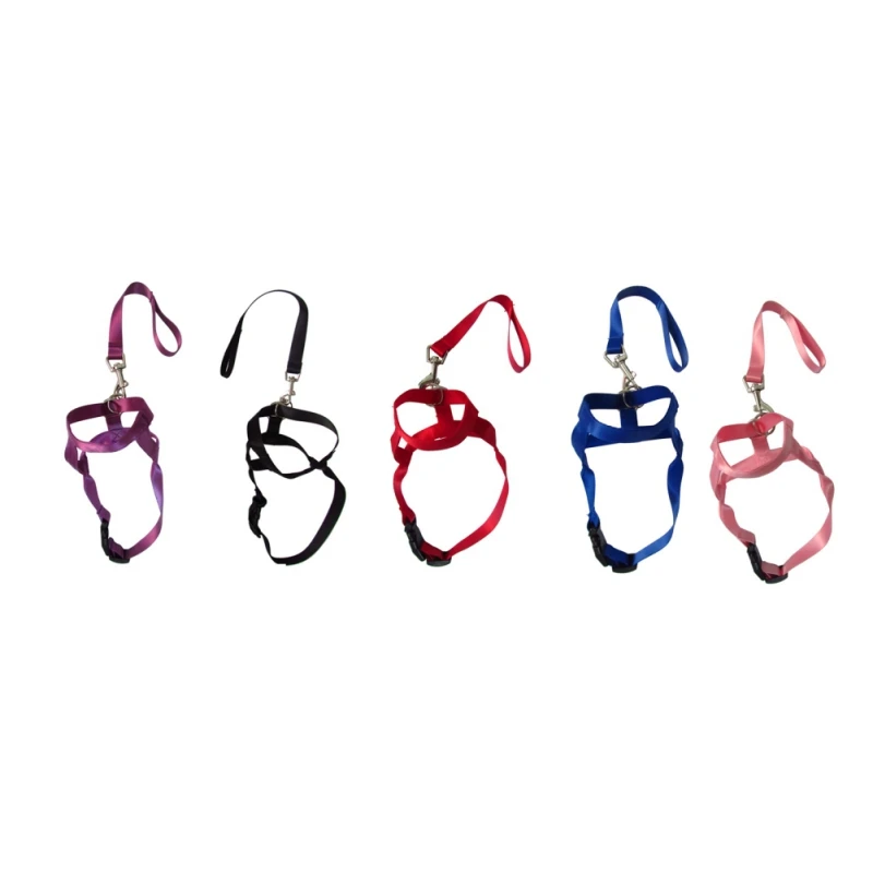 Pet Dog Mouth Muzzle Anti Fabric Adjustable Nylon Soft No Bark Bitting