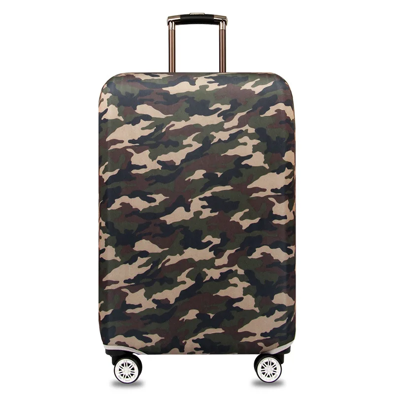 Чехол для багажа Камуфляжный чемодан защитный рукав эластичный чехол от пыли чемодан на колесиках защитный чехол Аксессуары для путешествий