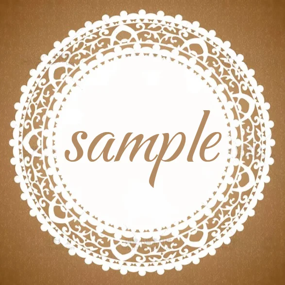 

Foil print for envelope