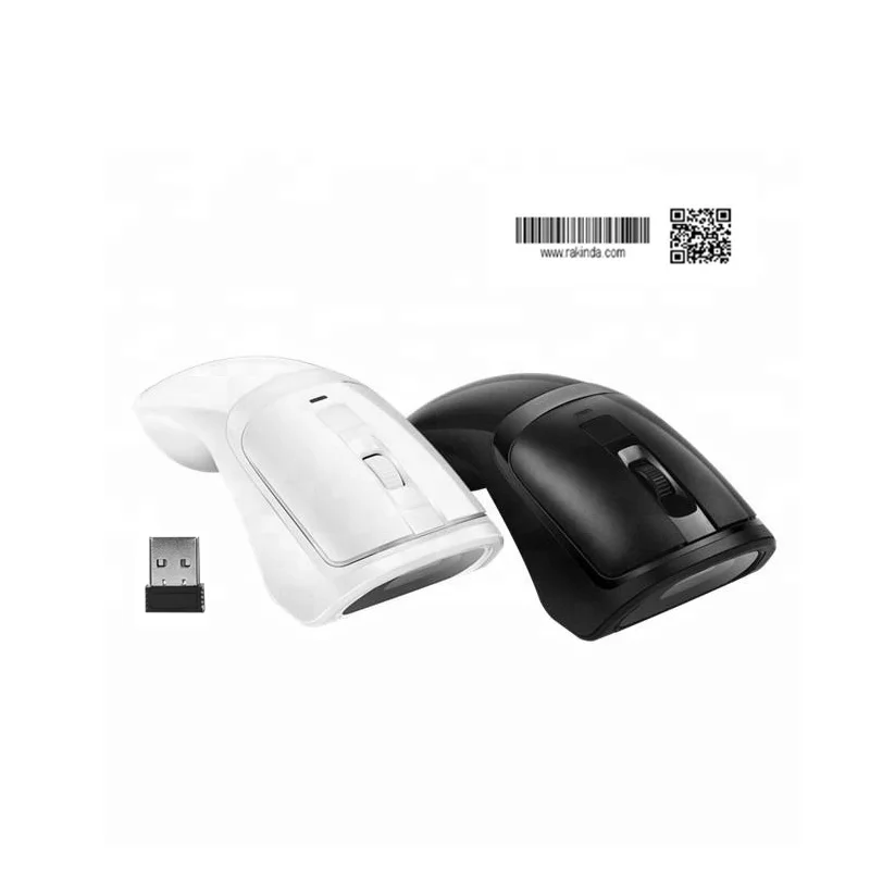 

RD3 High Quality 2.4G Wireless Mouse Barcode Scanner Reader CMOS 1D 2D Qr Code Scanner