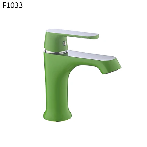 FRAP, современный стиль, кухонный кран для раковины, кран для ванны, кран для холодной и горячей воды, зеленый кран для ванной, смеситель для душа H33 - Цвет: 1033