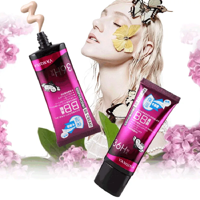 

Face Makeup Moisturizing BB Cream Waterproof Nutritious Liquid Foundation Whitening Base Concealer Drop Ship