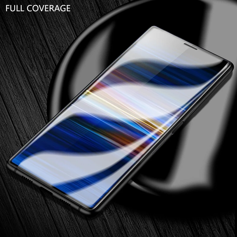 Изогнутая 3d пленка CHYI для Sony Xperia 10 plus XZ3 XZ2 XZ1 защита экрана полное покрытие нано