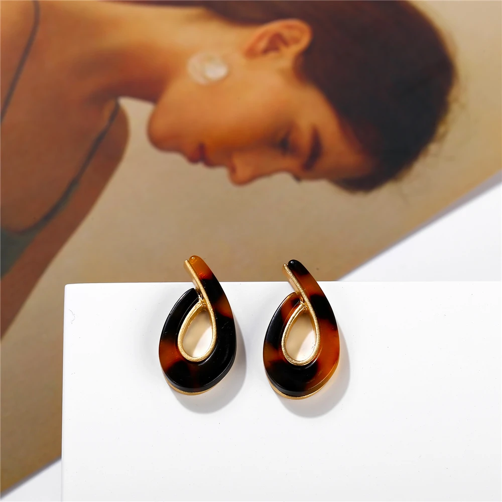 17KM-Vintage-Acrylic-Leopard-Print-Metal-Stud-Earrings-For-Women-Heart-Geometric-Irregular-Oval-Party-Brincos (1)