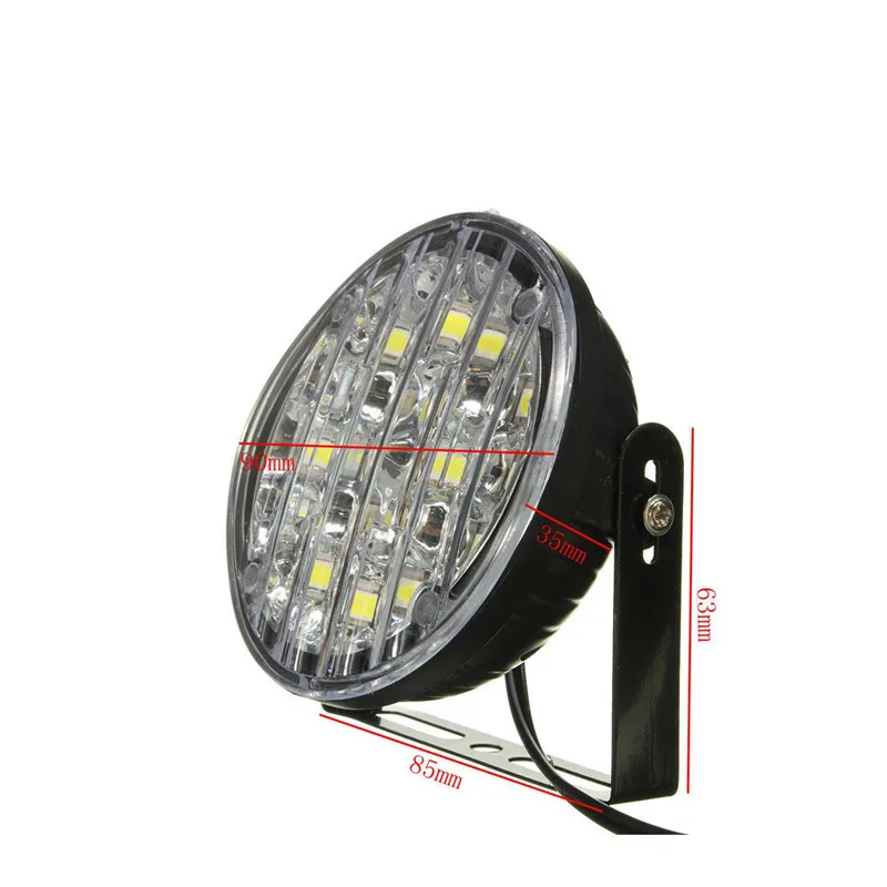 DRL Автомобильные дневные ходовые огни противотуманных фар 12V светодиодный