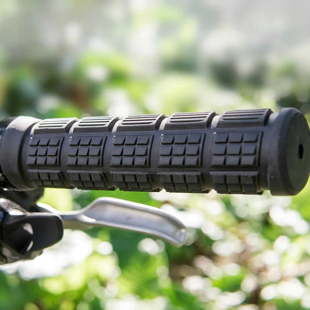 Bike Bicycle Grips MTB BMX Soft Cycling Handlebar Double Locking On Grips Protector Guard Accessories