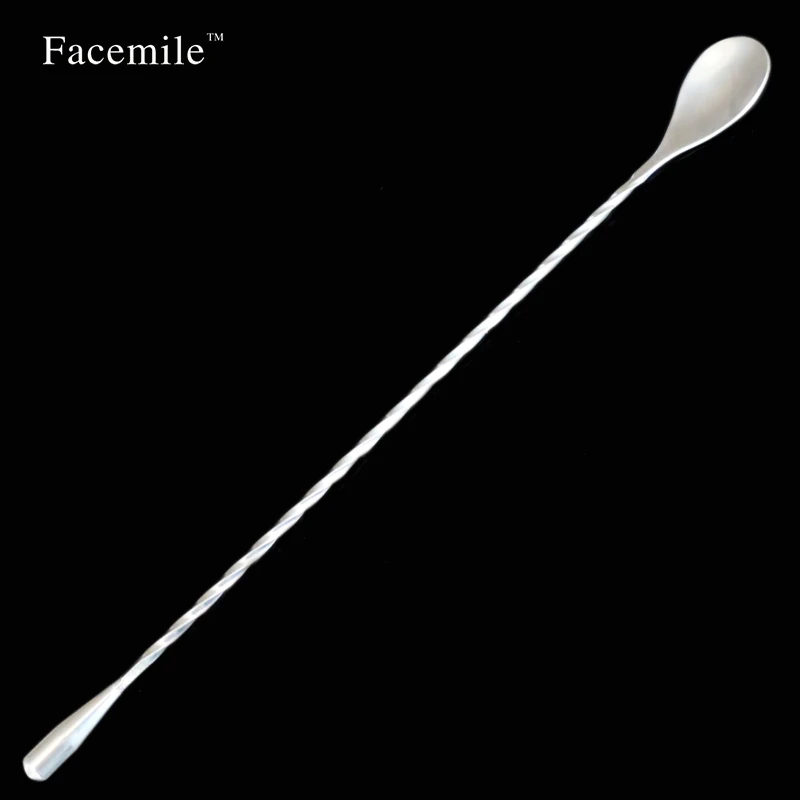 

31.5cm Bar Puddler Muddler Stirring Mixing Spoon Ladle Stirrer Swizzle Stick Cocktail Pick Stainless Steel Cocktail Drink Mixer