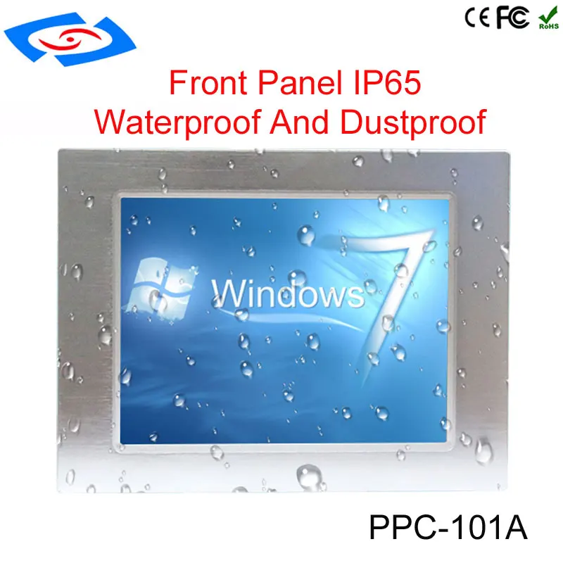 Планшетный ПК с Windows 10 OS 10,1 "Промышленная Сенсорная панель ПК с 2xlan 2xusb 1xhdmi 1xvga 1xsim wifi все в одном ПК низкая цена