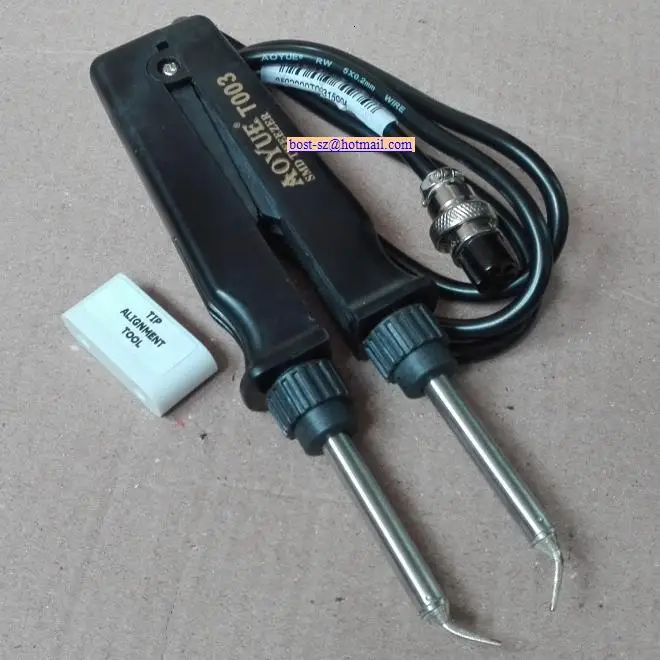 Пинцет AOYUE T003 для паяльника 2900/2901/2738A +|tweezers|tweezer solderingtweezer iron |