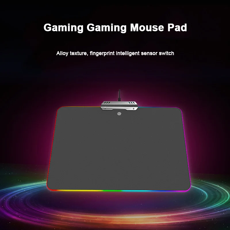 

Lighting Mouse Pad LED Gaming RGB Ten Modes Comfortable Computer Mice Mat For Gamer XXM8