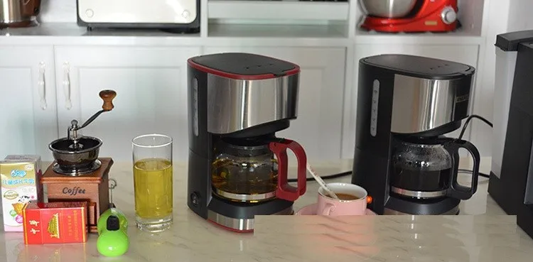 KG01-1,, американская Бытовая полностью автоматическая капельная кофемашина, устройство для приготовления чая, полуавтоматическая кофемашина