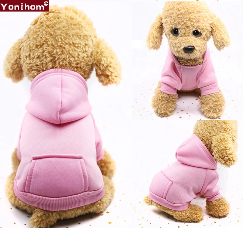 

Pet Dog Clothing Hoodie Sweatshirt Puppy Chihuahua Clothes Winter Warm Dog Clothing Large Lovely Pet Dog Chihuahua Clothes Coats