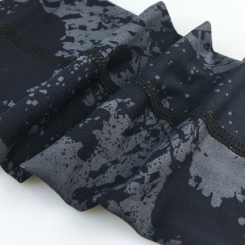 2 Pcs/lot Camouflage Running Shin Guards UV Protector Cycling Leg Calf Compression Sleeves For Tennis Hiking Climbing shinguards