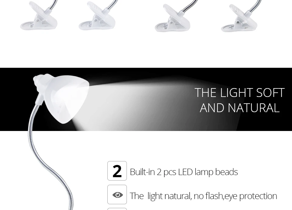 LED Desk lamps (4)