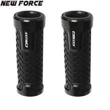 22 мм 7/8 ''CNC алюминиевый резиновый мотоцикл противоскользящая ручка ручки ручка для HONDA VTX1300 CBR250 CB650F CB600F CB600 F