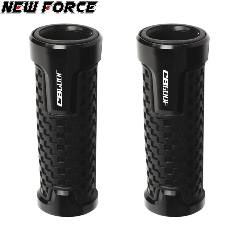 

22mm 7/8'' CNC Aluminum Rubber Motorcycle Anti-Skid Handle Grips grips handlebar FOR HONDA VTX1300 CBR250 CB650F CB600F CB600 F