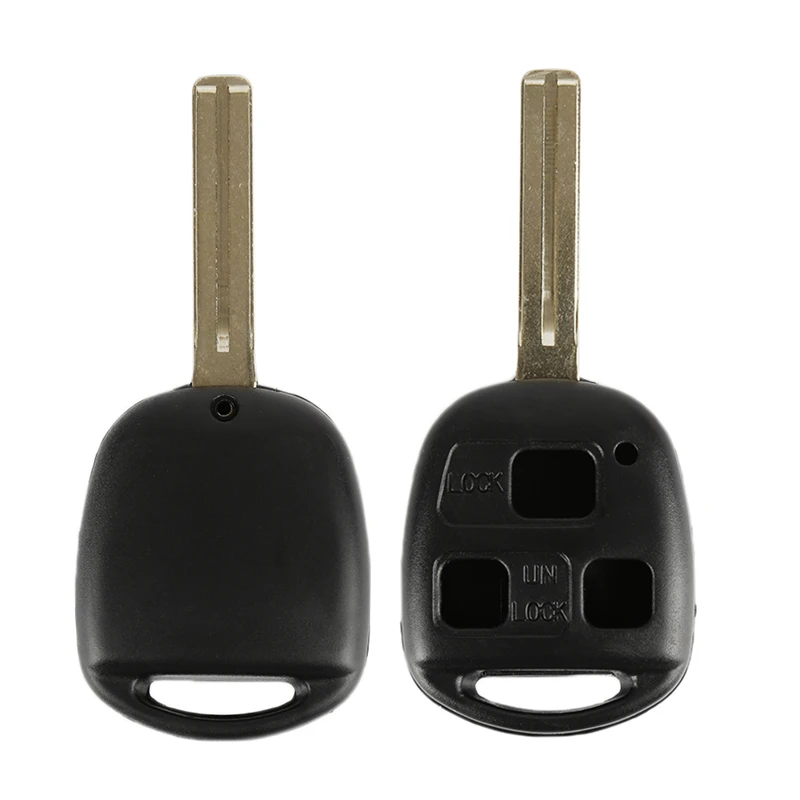 

Dropshipping 3 Button Remote Key Protective Shell for Lexus GX470 RX350 ES300 RX300 Keyless Entry Key Fob Case Cover Replacement