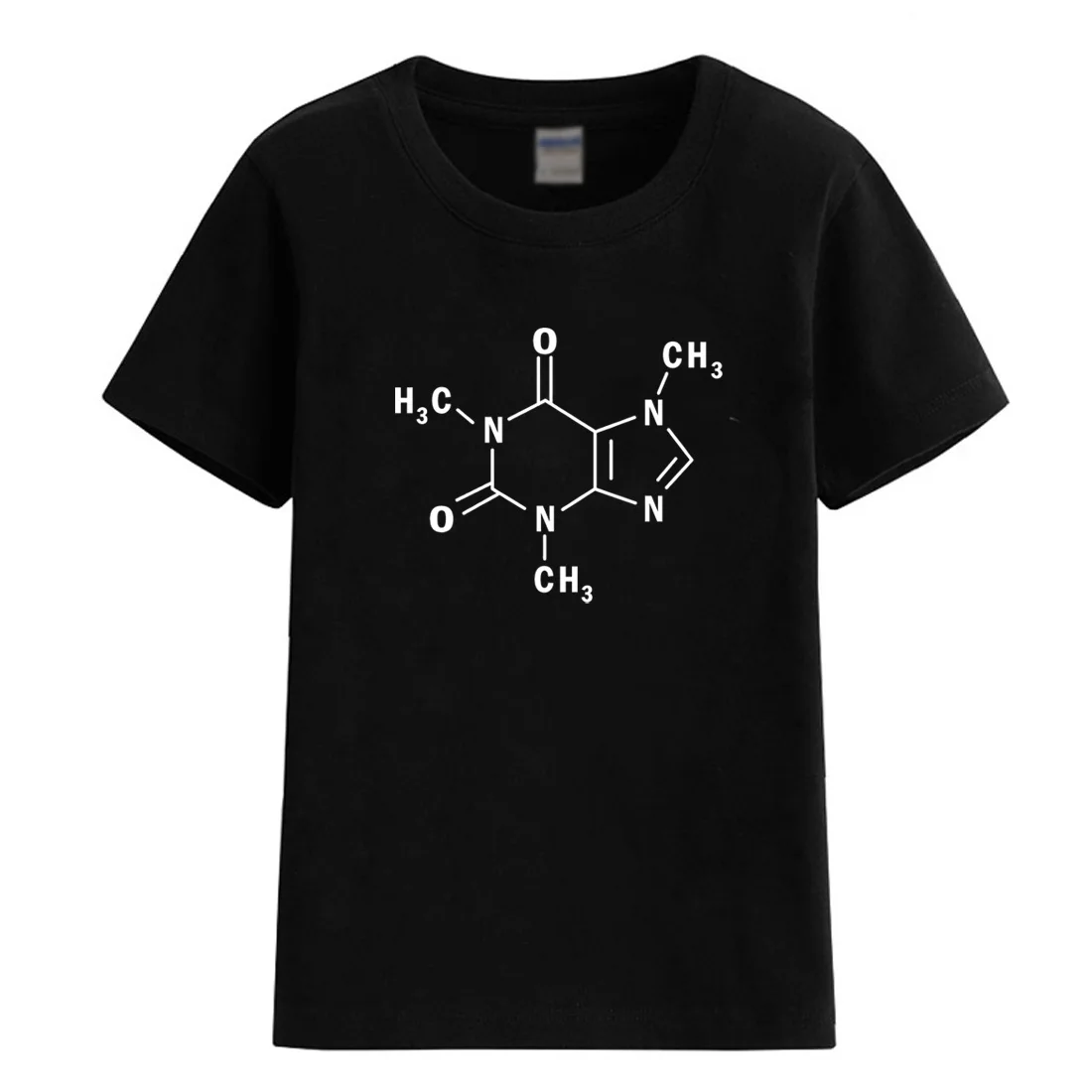 2017 children T-shirt summer The Big Bang Theory famous T-shirts for girls Caffeine Molecular Formula Sheldon boys t shirt top HTB1D19FfrsTMeJjy1zcq6xAgXXaV - 2017 children T-shirt summer The Big Bang Theory famous T-shirts for girls Caffeine Molecular Formula Sheldon boys t shirt top