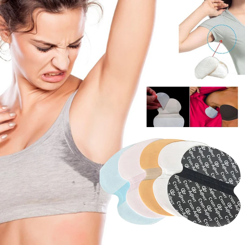 

10/20/30pcs Disposable Armpits Sweat Pads For Women Underarms Gaskets From Sweat Absorbing Pads Deodorants Armpit Linings
