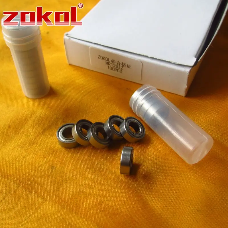 ZOKOL MR126 ZZ подшипник флуоресцентный миниатюрный радиальный шарик mr126zz 6*12*4 мм|bearings