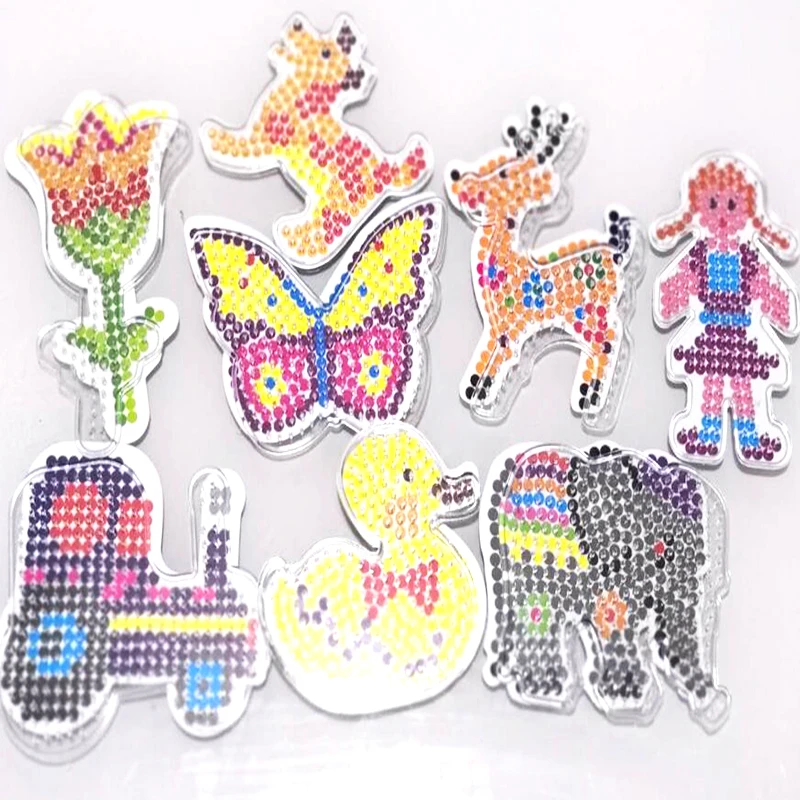 8 Pegboard for 5mm perler bead hama bead template toy manual puzzle kit