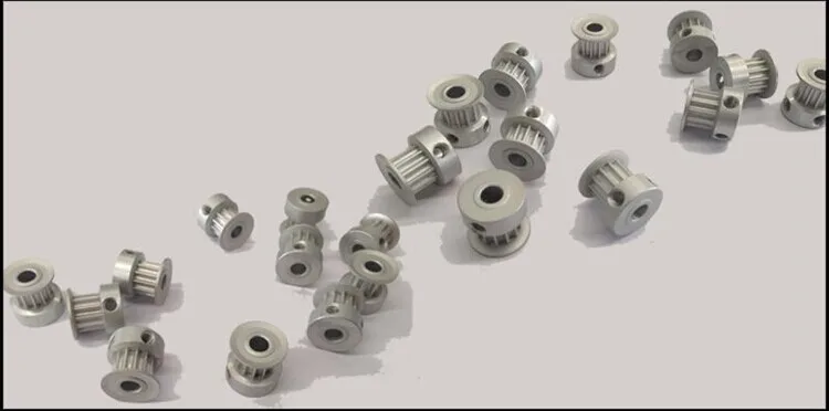Bore Diameter: 8mm Fevas T5 Timing Pulley 14 Teeth 16mm Belt Width Sell by Package Bore Diameter: 8mm Fevas T5 Timing Pulley 14 Teeth 16mm Belt Width Sell by Package