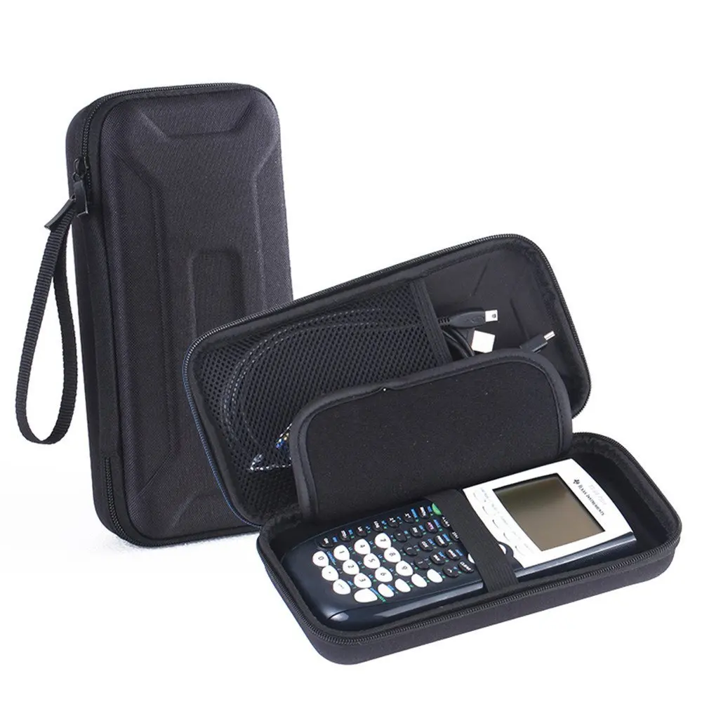 

Protective Cover Case For Graphing Calculator Texas Instruments TI-84 / Plus 89/83 CE. + More.Hard Carrying Travel Storage Case
