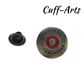 

Brooch Lapel Pin For Men Pins and Brooches Cartridge Cap Lapel Pin Badge Jewelry Broche PIN de la solapa By Cuffarts P10203