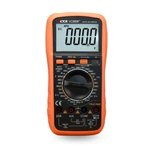 VICTOR VC9806+ цифровой мультиметр DMM Амперметр Вольтметр Омметр с частотой емкости и hFE Тест