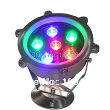 IP68, хорошее качество 6 Вт Светодиодный подводный RGB фонарь, RGB Светодиодный светильник для бассейна, работающего на постоянном токе 12 В, DS-10-5-6W, постоянное напряжение