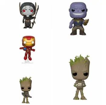 

2018 Marvel Avengers 4 Infinity War Thanos Action Figure Thor Toy Iron Man Spiderman Captain America Black Panther Doll With Box
