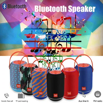 

Portable Bluetooth Mini Wireless Speaker Player Usb Radio Mp3 Fm Player Stereo High Quality Music Column #10