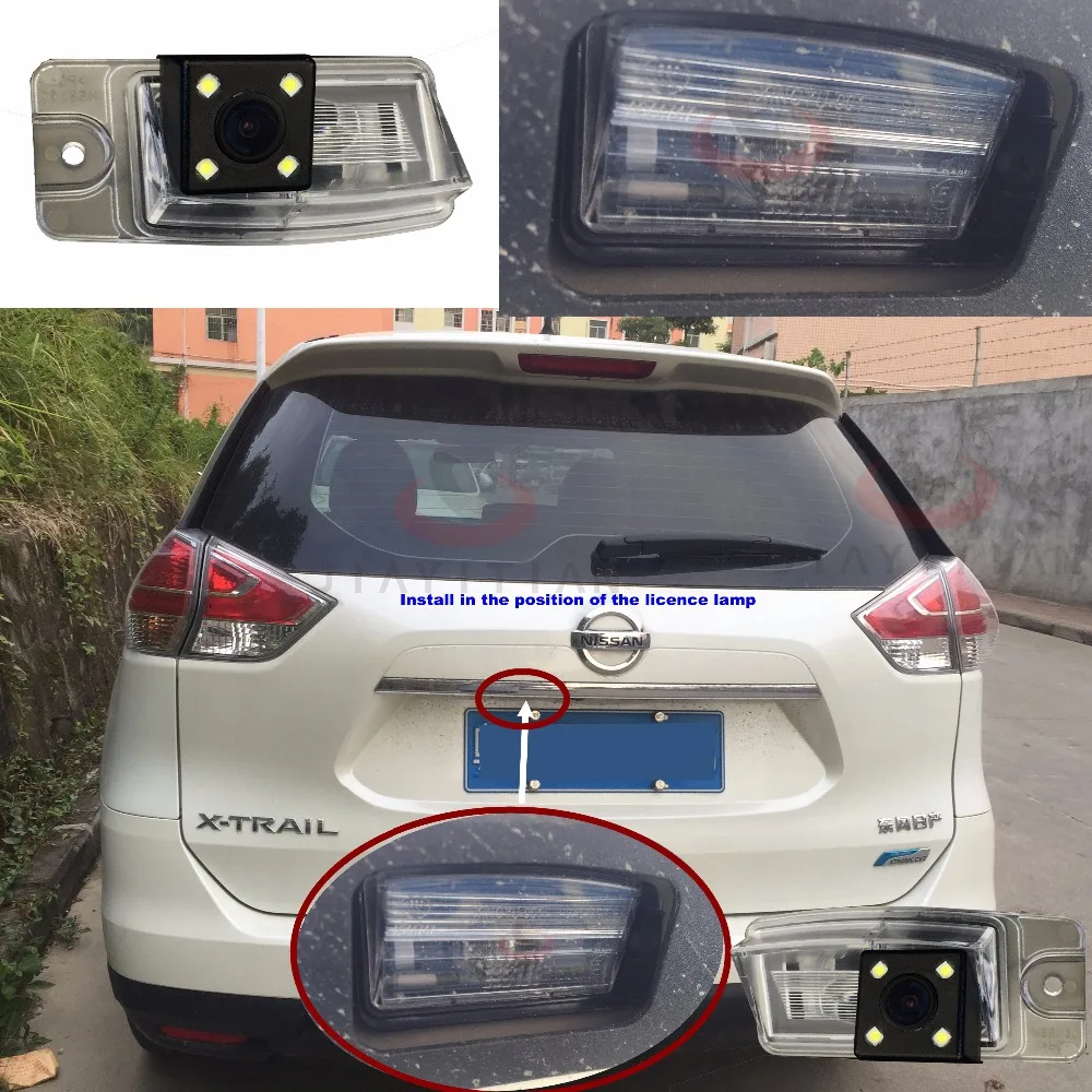 Камера заднего вида JIAYITIAN для Nissan X Trail Rogue 2013 ~ 2018 T32 3TH CCD камера ночного видения